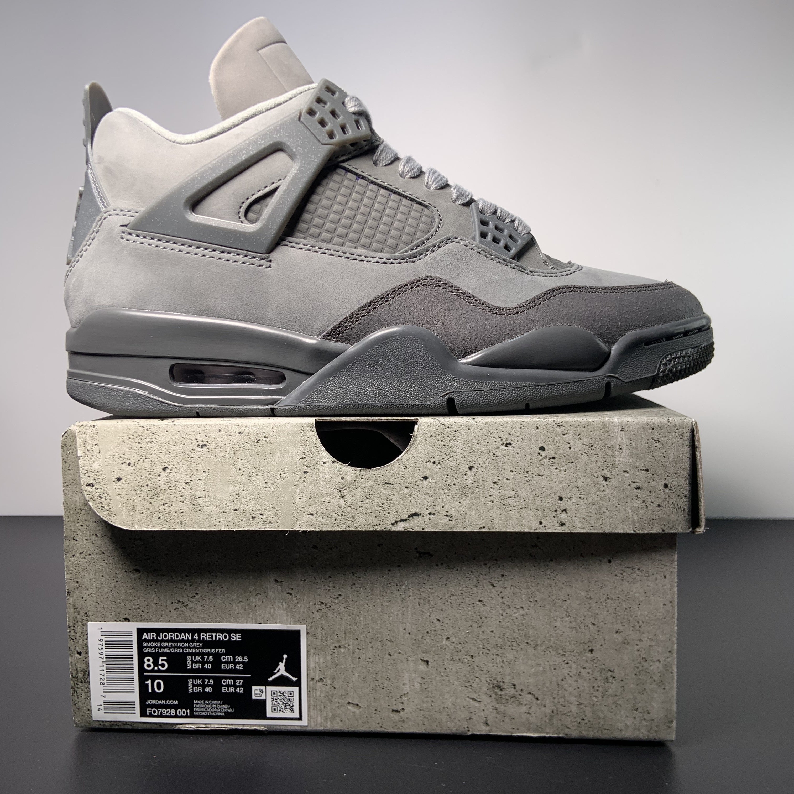 Air Jordan 4 Retro SE "Wet Cement"