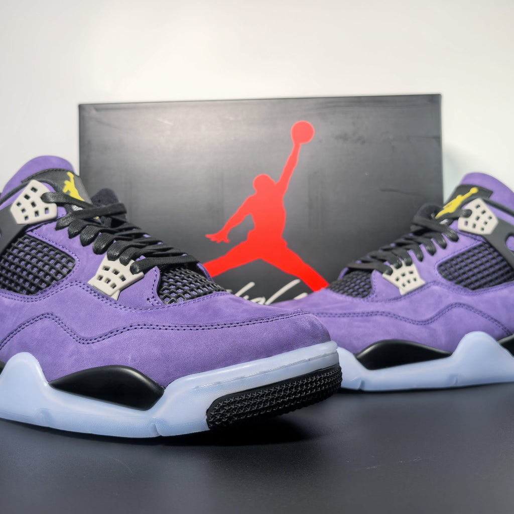 Nike Air Jordan 4 Retro OG "Lakers" / "Imperial Purple"