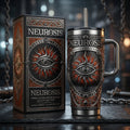 Neurosis 40oz Tumbler with Lid and Straw