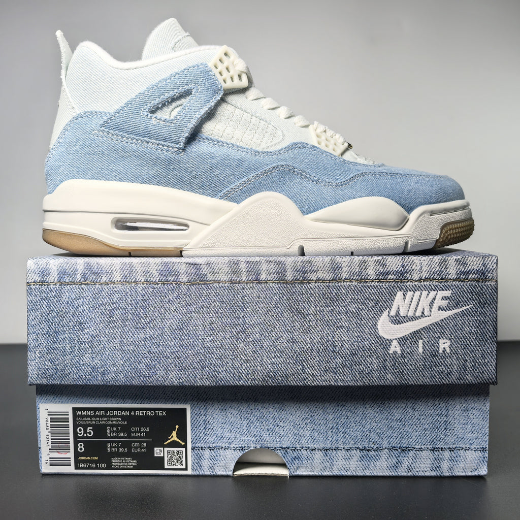 Nike Air Jordan 4 Retro TEX "Denim Worn Blue"