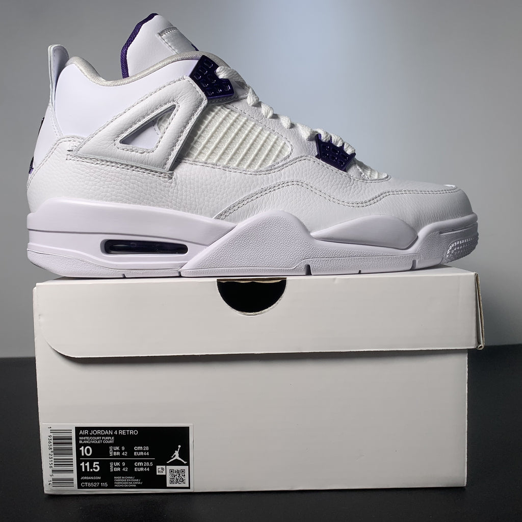 Air Jordan 4 Retro "Metallic Purple"