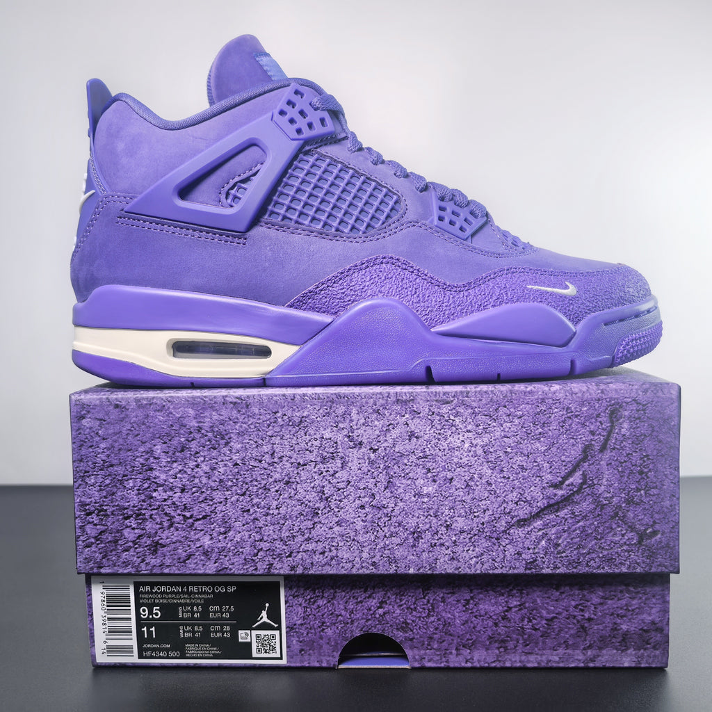 Air Jordan 4 Retro OG SP x Nigel Sylvester "Purple Rain"