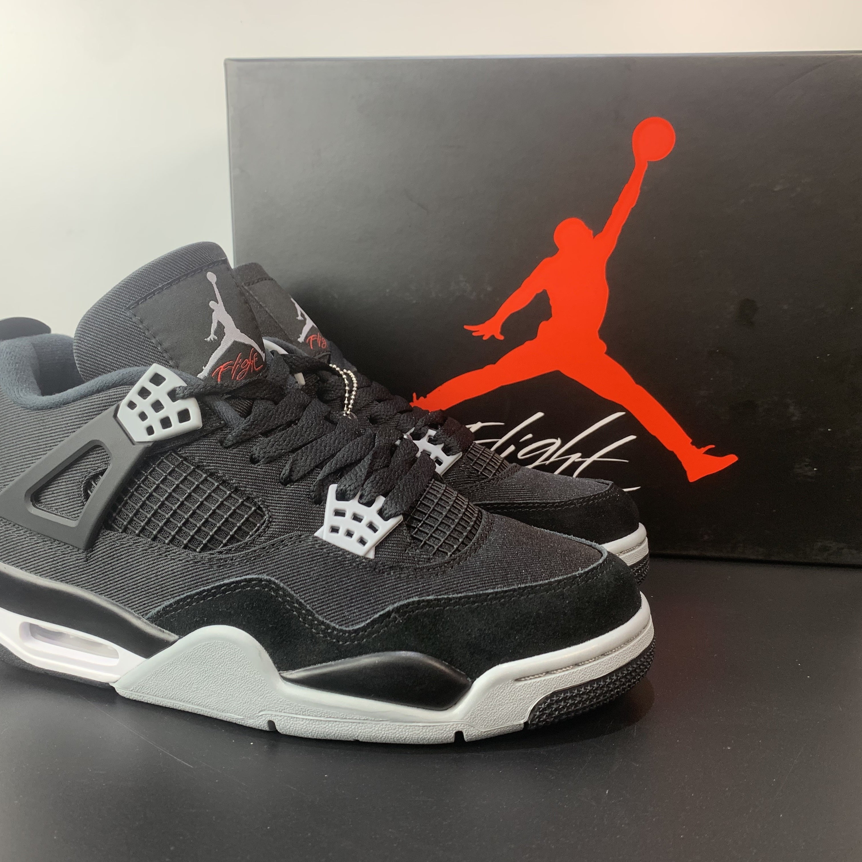 Nike Air Jordan 4 Retro SE "Black Canvas"