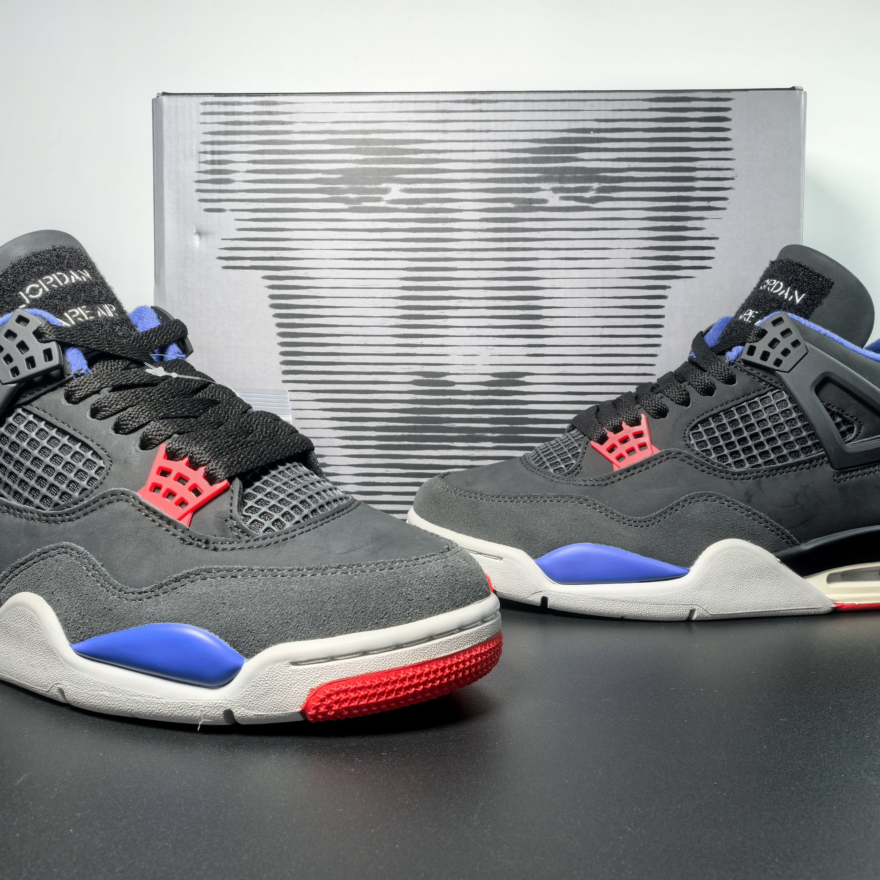 Nike Air Jordan 4 Retro "Rare Air" (Laser Black)