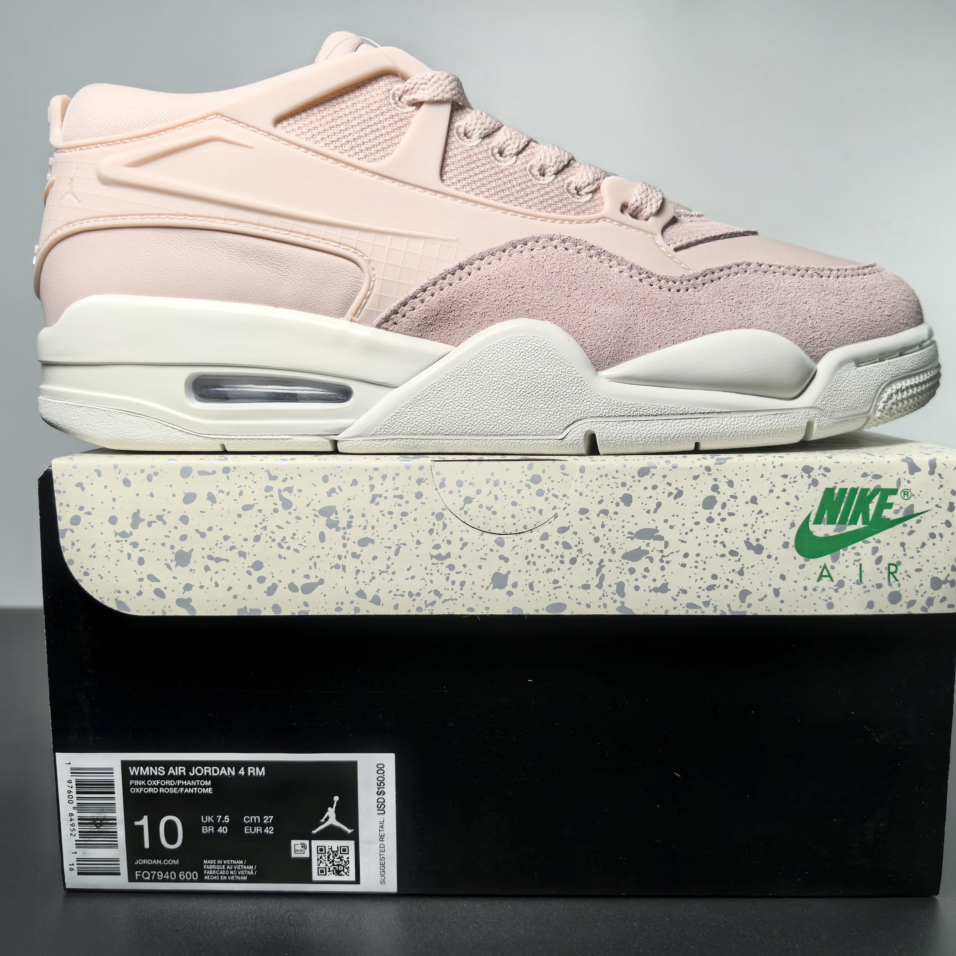 Air Jordan 4 RM “Pink Oxford”