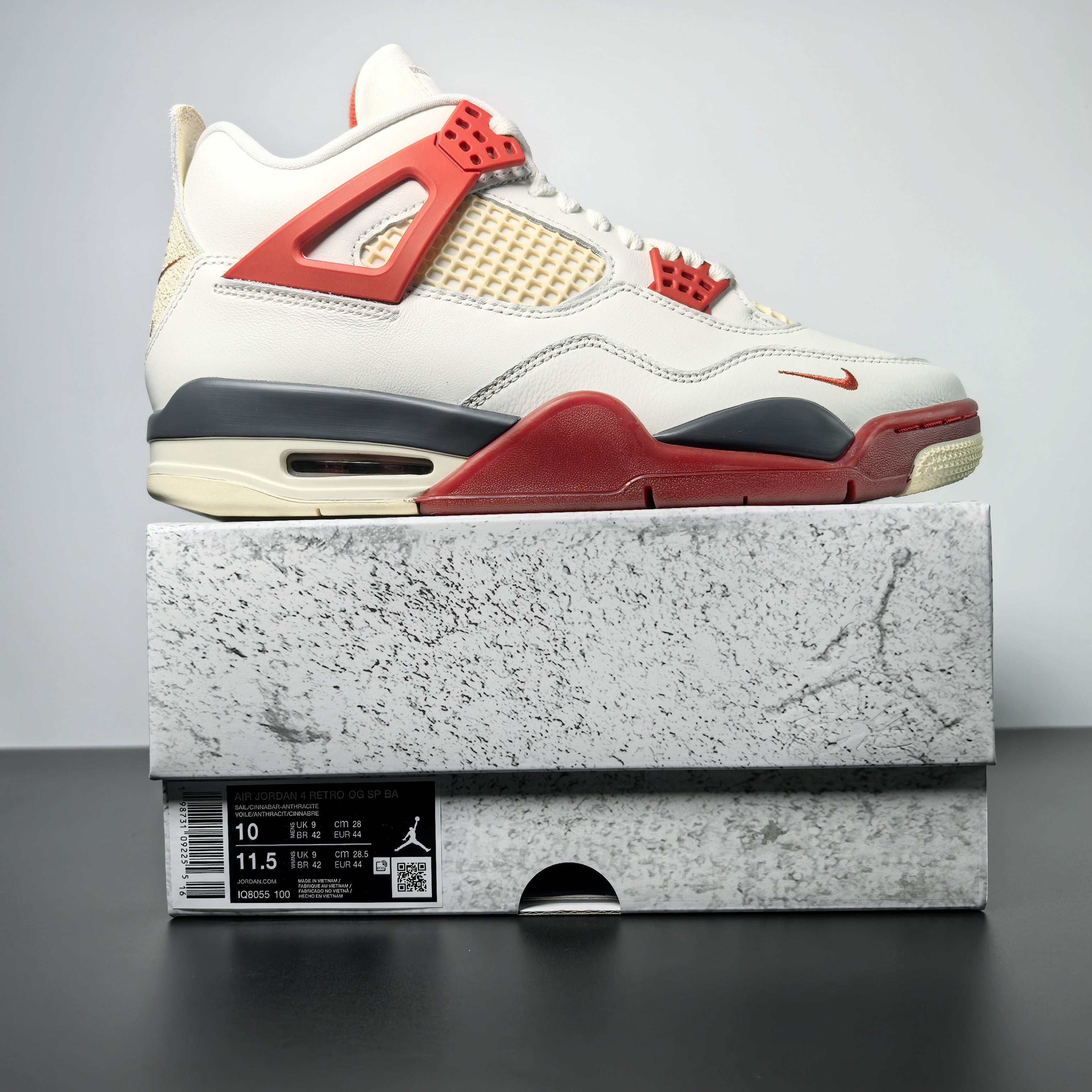 Air Jordan 4 Retro OG SP x Nigel Sylvester "Brick by Brick"