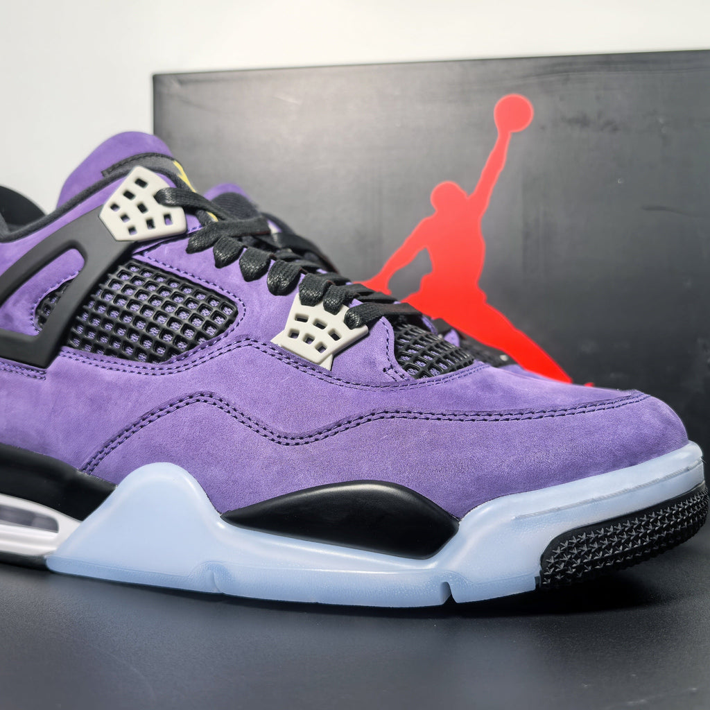 Nike Air Jordan 4 Retro OG "Lakers" / "Imperial Purple"