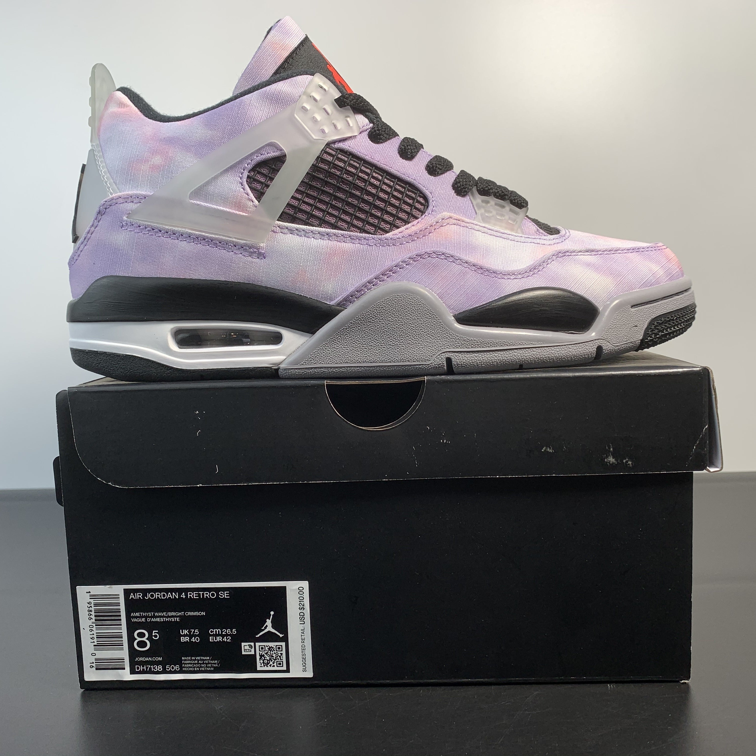 Air Jordan 4 Retro "Zen Master" (Amethyst Wave)