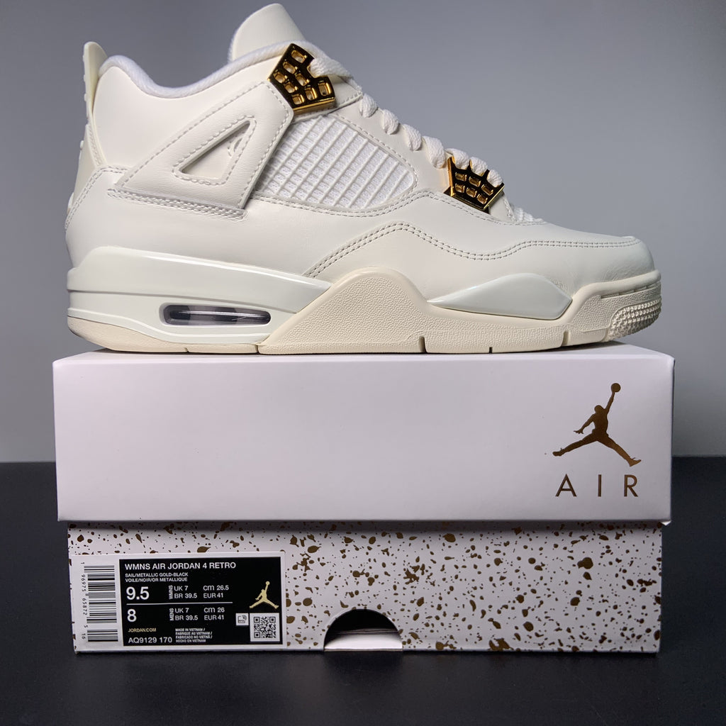Air Jordan 4 Retro "Metallic Gold"