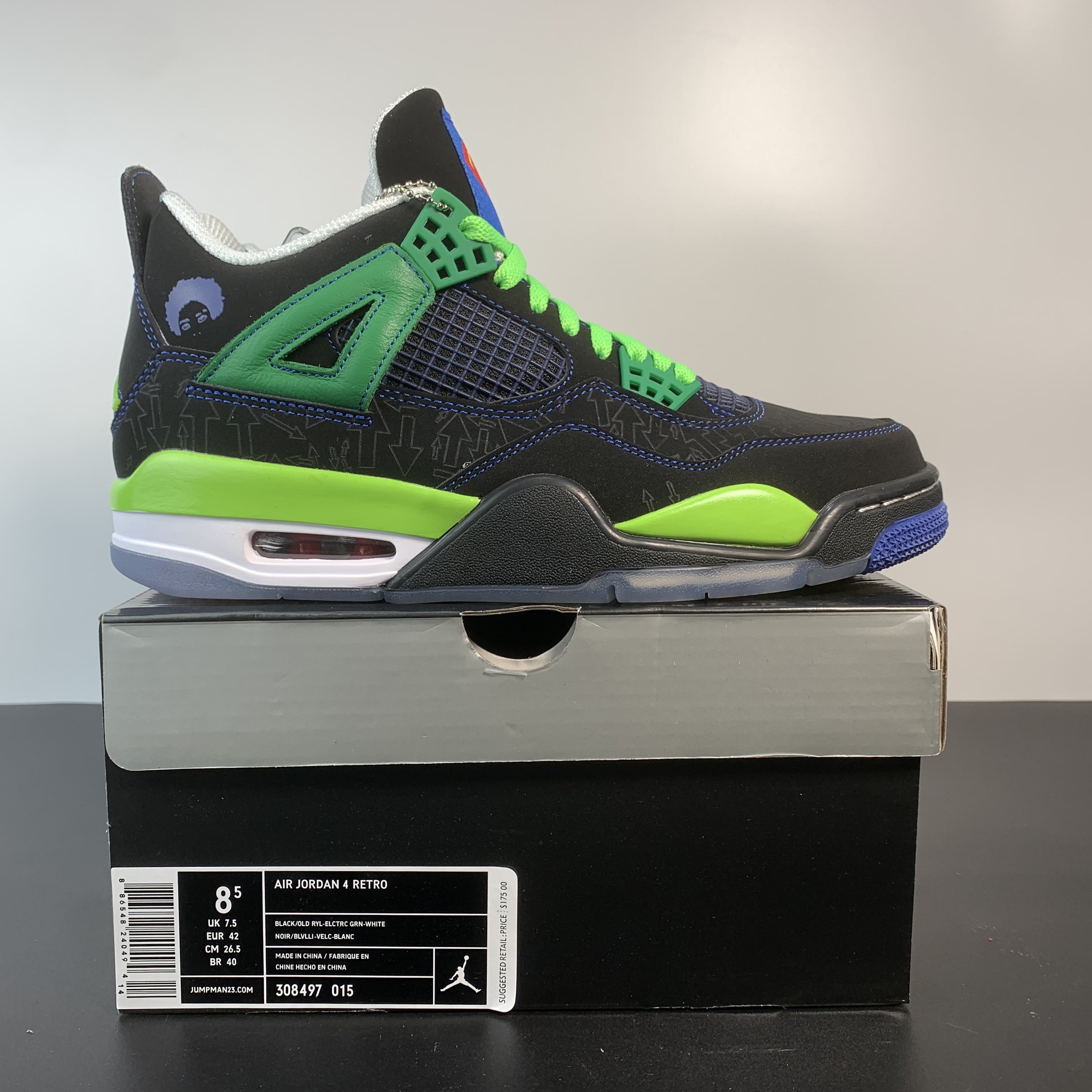 Air Jordan 4 Retro "Doernbecher" (Superman)