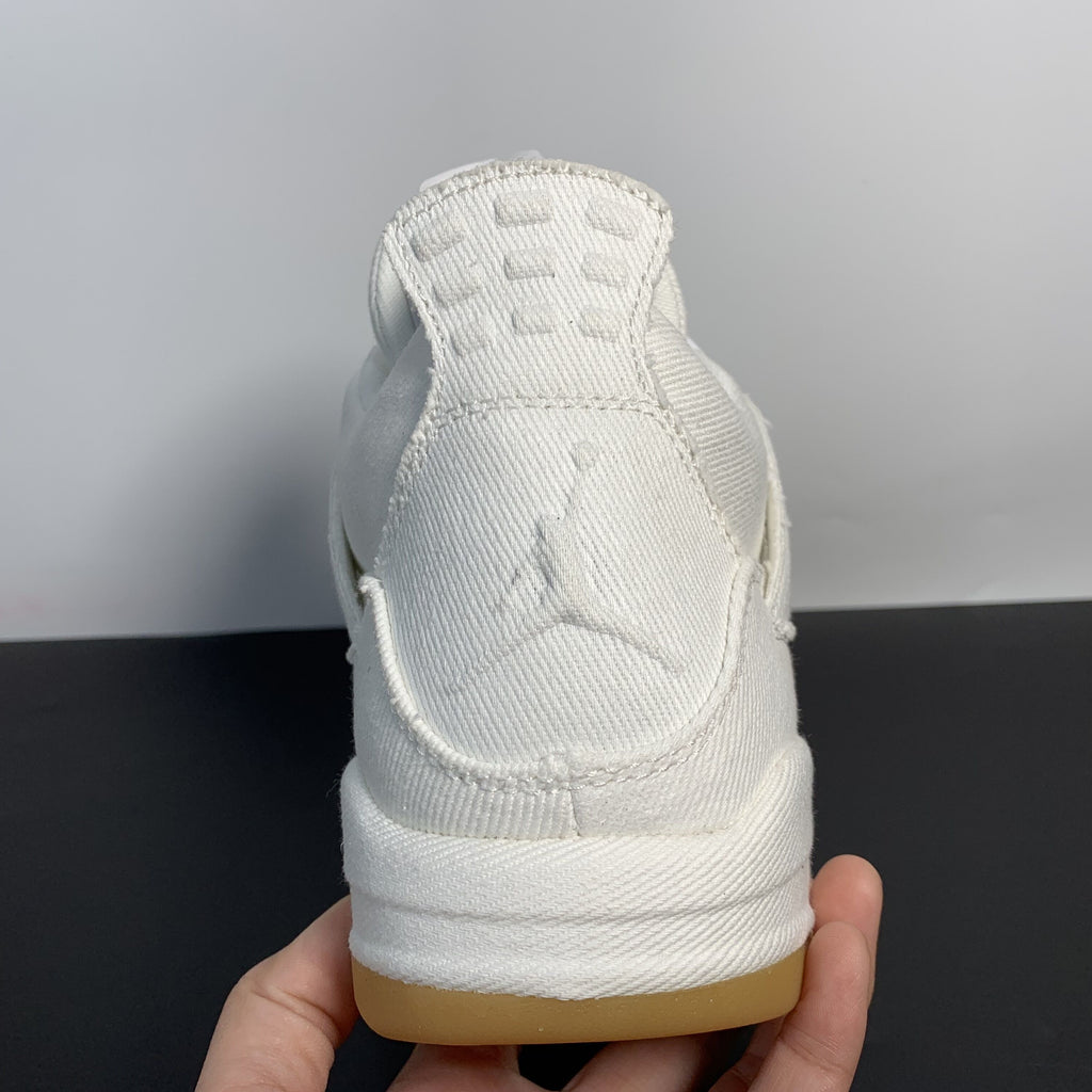 Levi's x Air Jordan 4 Retro "White Denim"
