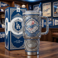 Los Angeles Dodgers 40oz Tumbler with Lid and Straw