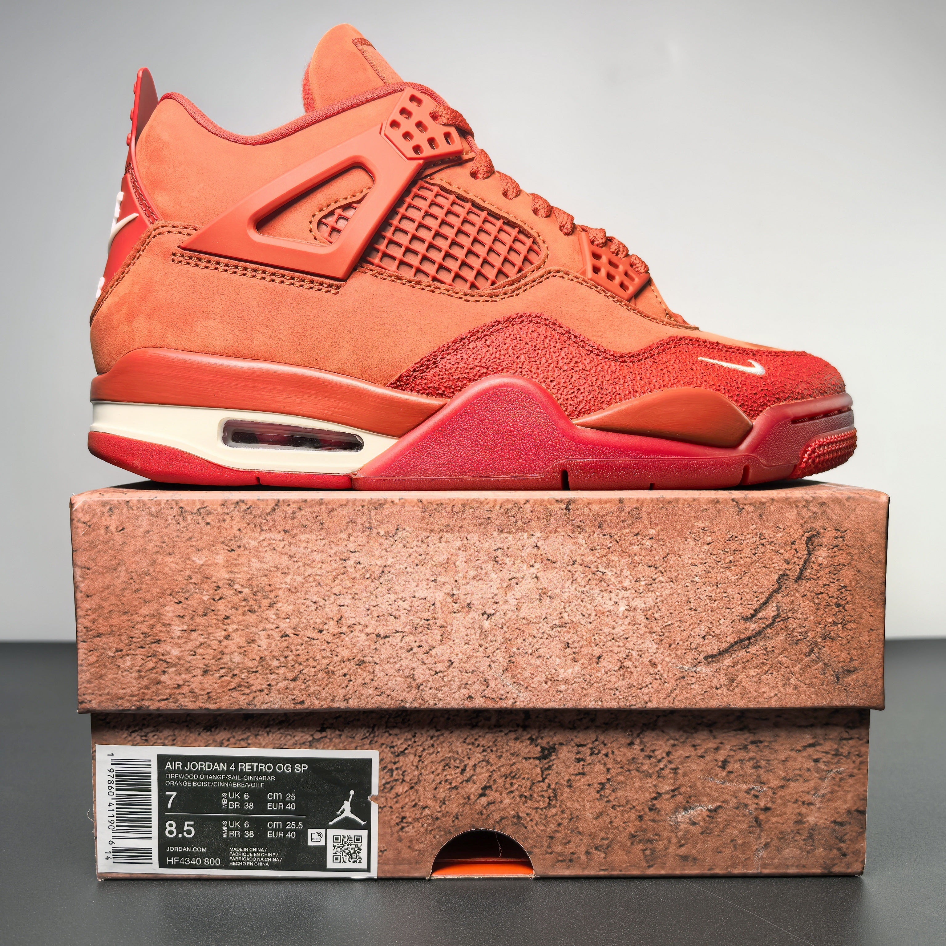 Air Jordan 4 Retro OG SP x Nigel Sylvester "Brick by Brick"