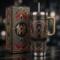 Sleep Token 40oz Tumbler with Lid and Straw