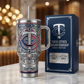 Minnesota Twins 40oz Tumbler with Lid and Straw