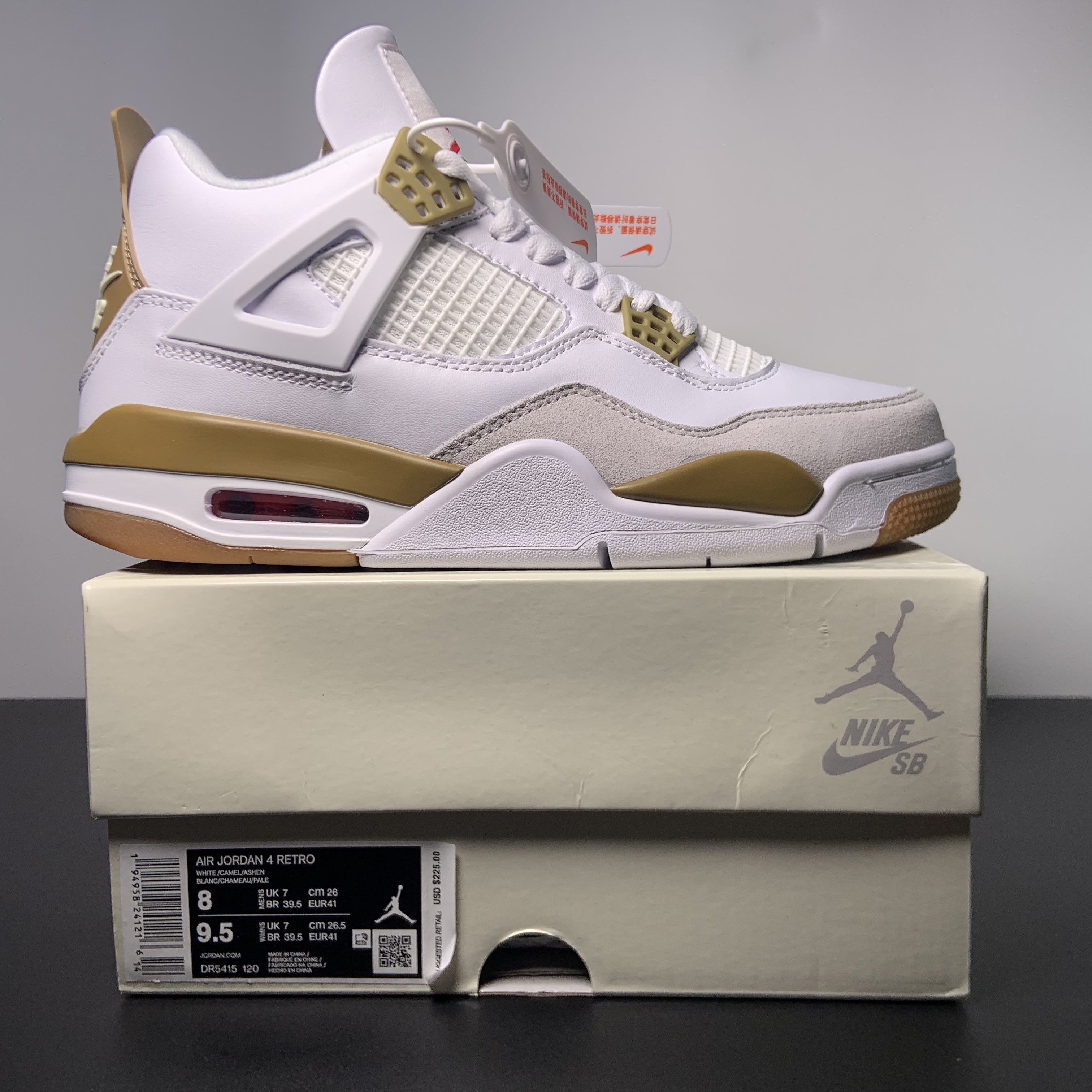 Air Jordan 4 Retro "Metallic Gold"