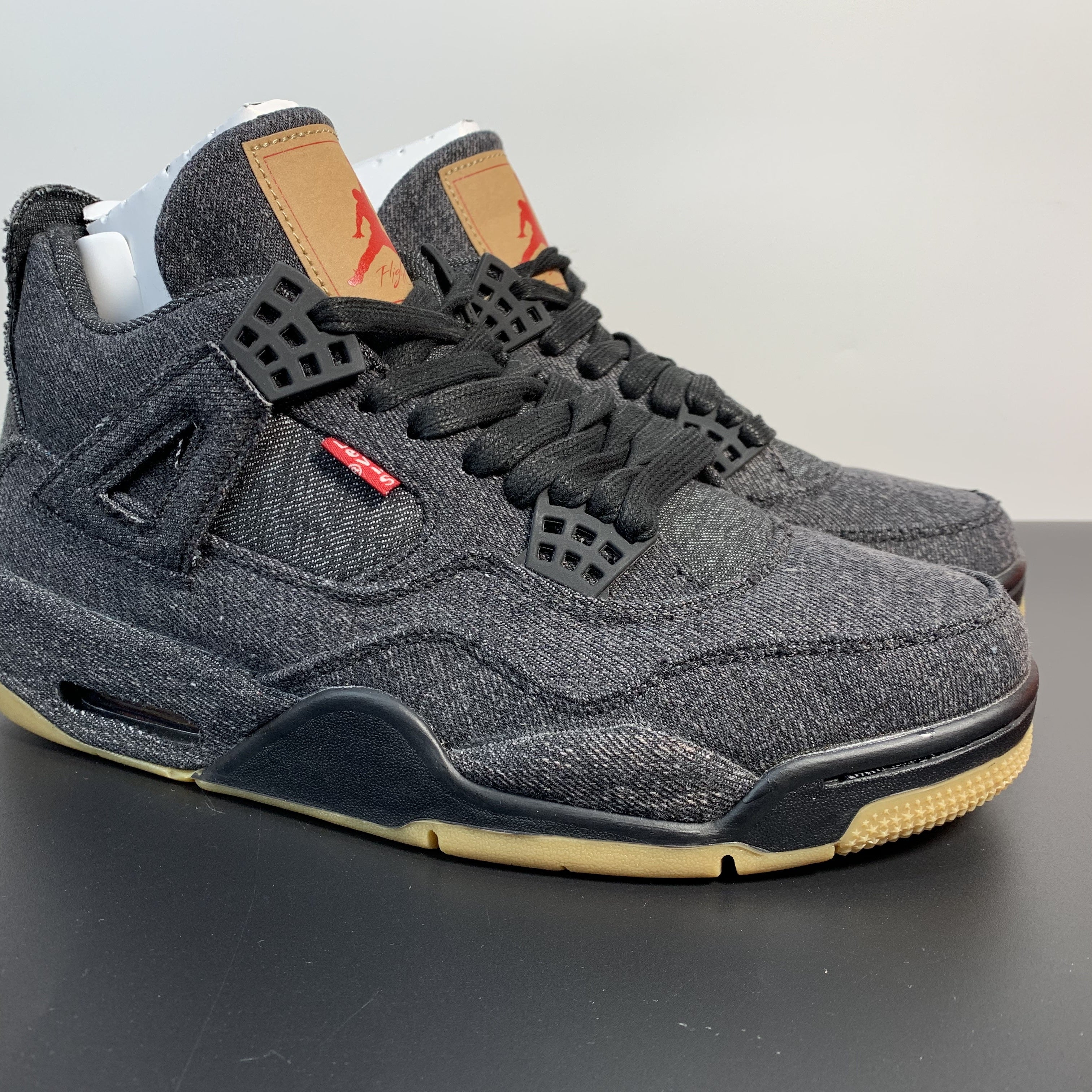 Levi's x Air Jordan 4 Retro "Black Denim"