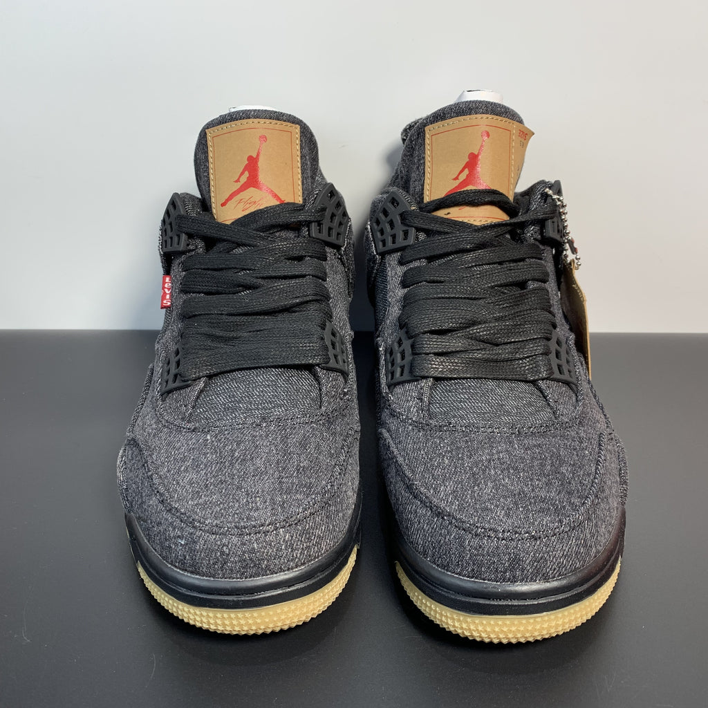 Levi's x Air Jordan 4 Retro "Black Denim"