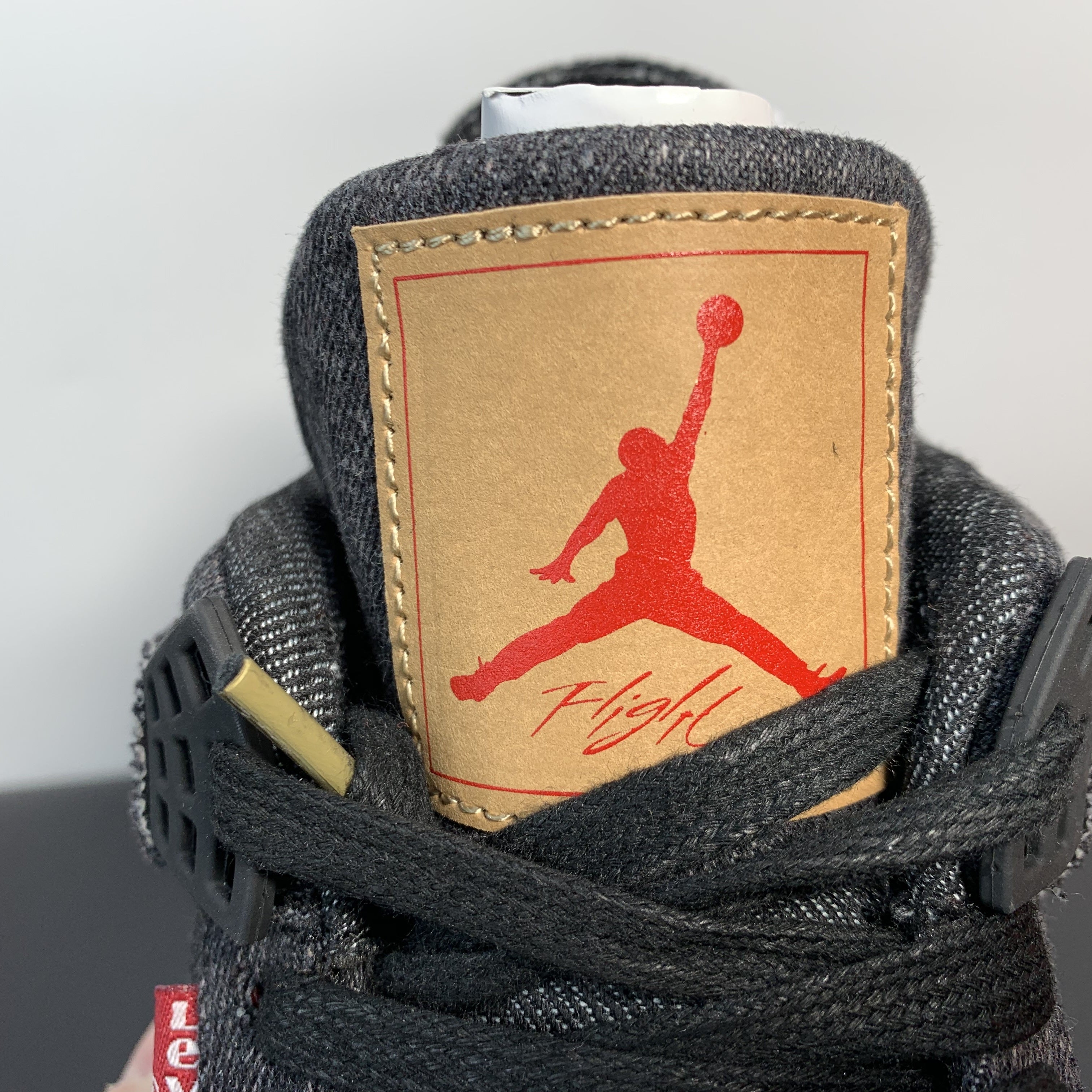 Levi's x Air Jordan 4 Retro "Black Denim"