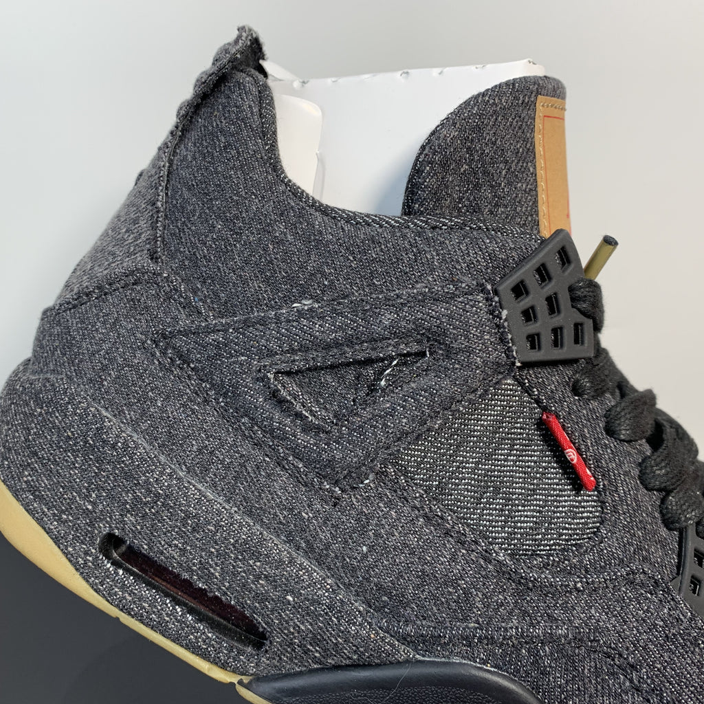 Levi's x Air Jordan 4 Retro "Black Denim"
