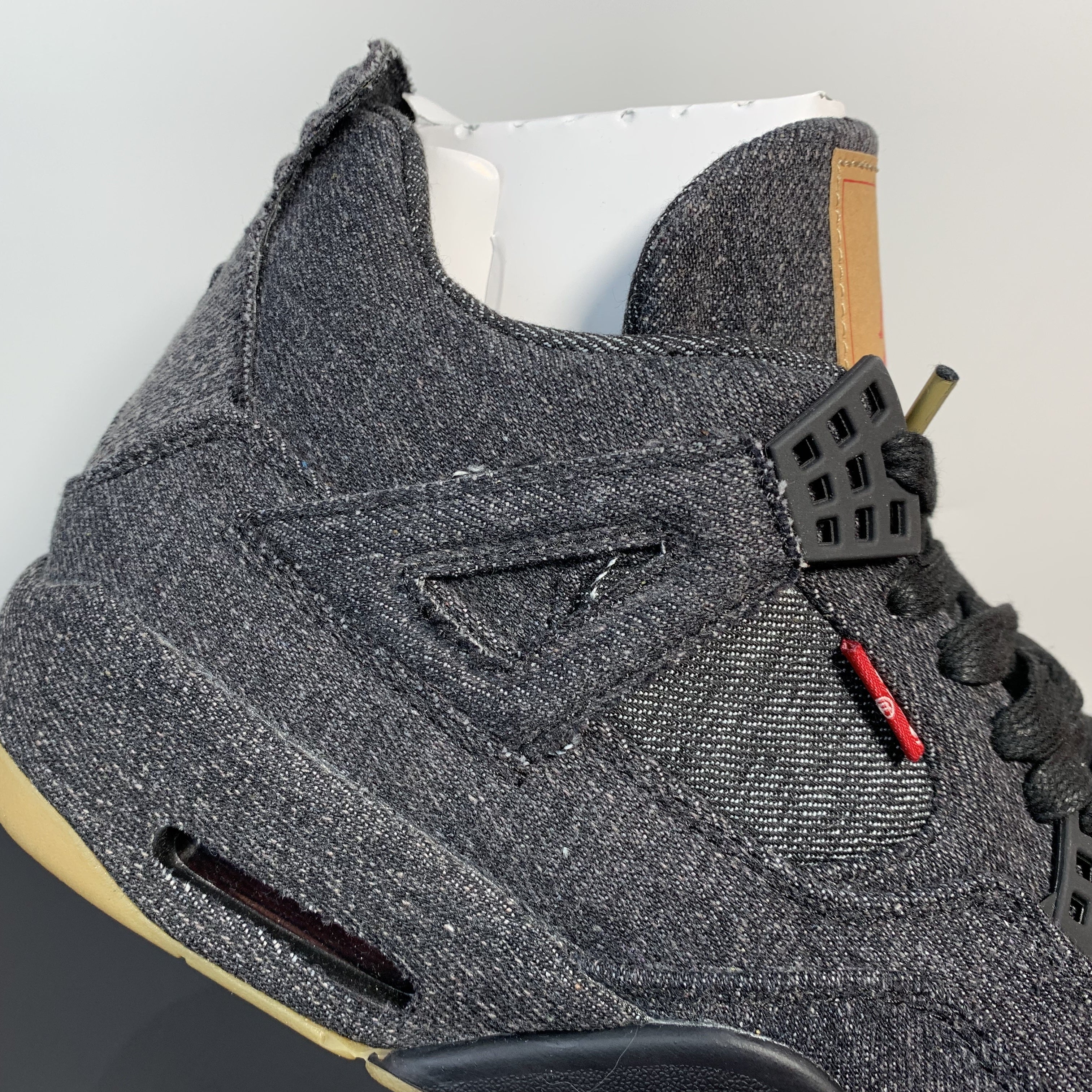 Levi's x Air Jordan 4 Retro "Black Denim"