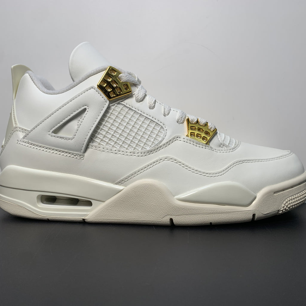 Nike Air Jordan 4 Retro 'Sail Metallic Gold'