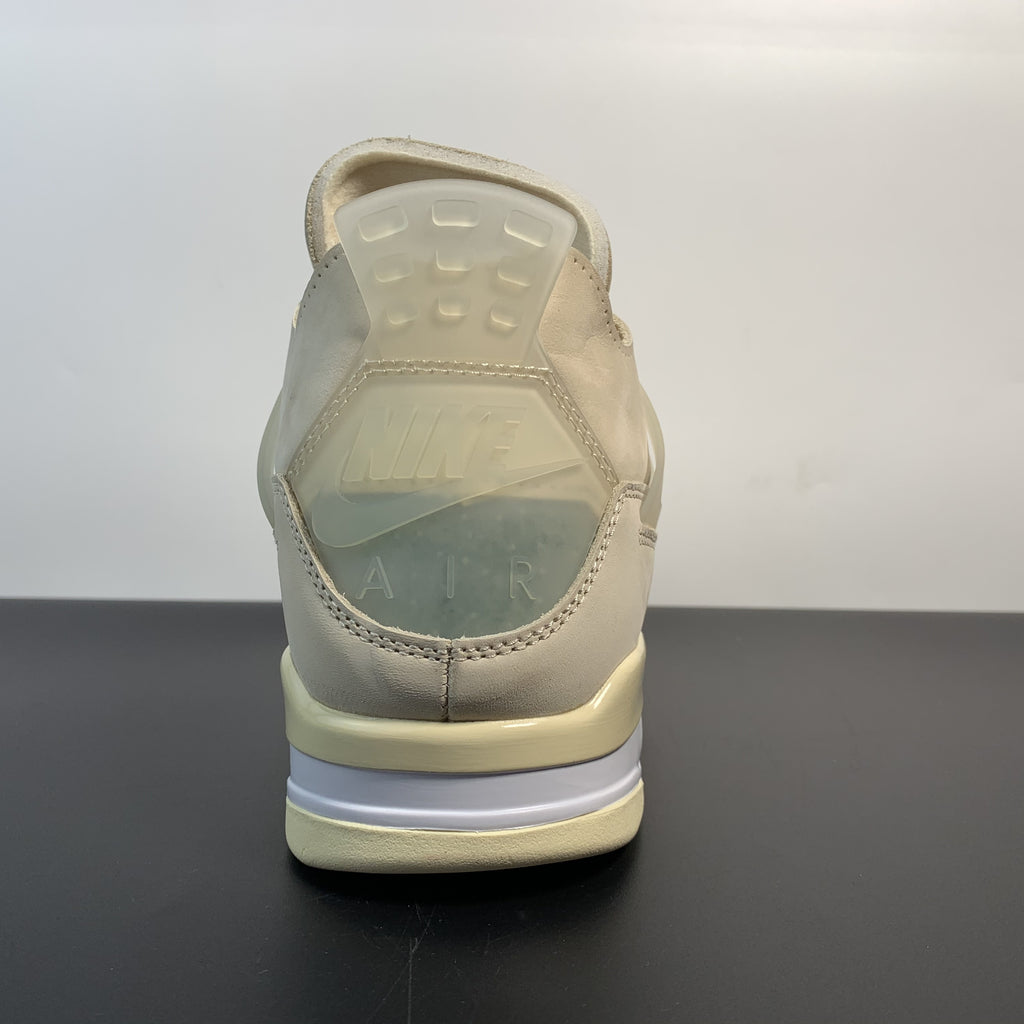 Off-White x Air Jordan 4 Retro "Sail"