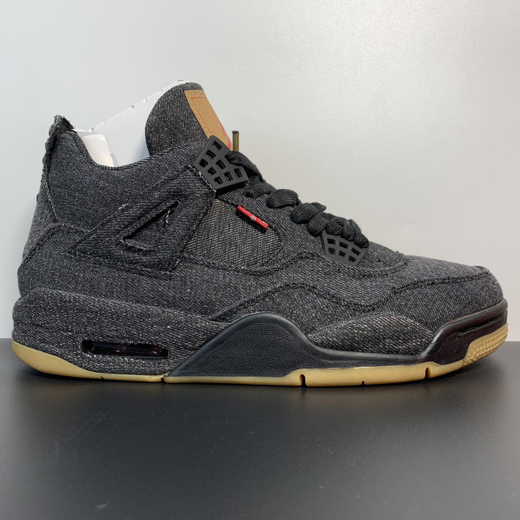 Levi's x Air Jordan 4 Retro "Black Denim"