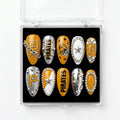 Pittsburgh Pirates Handmade Press On Nails | Reusable 3D Nail Set