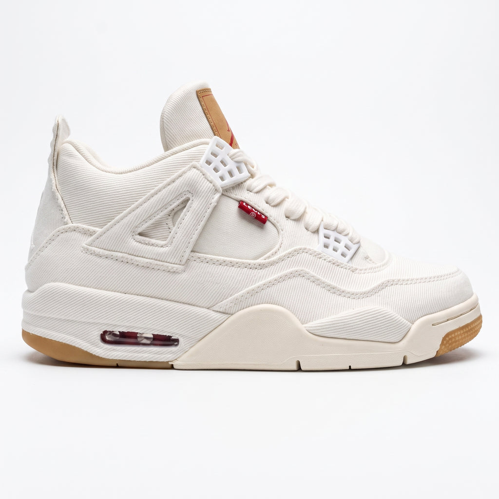 Levi's x Air Jordan 4 Retro "White Denim"